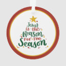 Search for jesus reason for the season christmas tree decorations Faith
