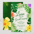 Search for luau party invitations Leaves