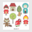 Search for little red riding hood stickers Cartoon
