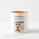 Search for surname coffee mugs Genealogy