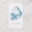 Search for shells business cards Nature