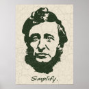 Search for simplified posters Henry david thoreau