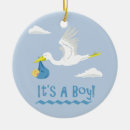 Search for stork christmas tree decorations Blue