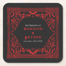 Search for halloween wedding coasters Gothic
