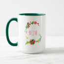 Search for red floral wreath mugs Cute