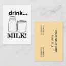 Search for milk business cards Professional