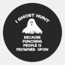 Search for funny ghost hunting stickers Army