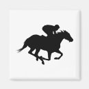Search for horse race magnets Silhouette