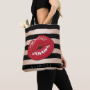 Search for lip print bags Red lips
