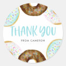Search for chocolate doughnuts stickers Watercolor