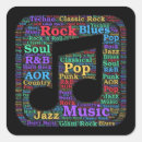 Search for genres stickers Music