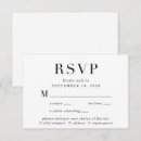 Search for menu choices wedding rsvp cards Modern
