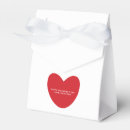 Search for red heart favour boxes Modern