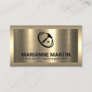 Search for gold border business cards Metal
