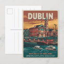 Search for vintage ireland postcards Popular city destination