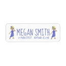 Search for dance teacher return address labels Modern
