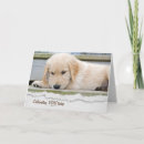 Search for golden retriever puppy birthday cards Cute