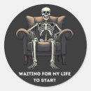Search for life and death stickers Halloween