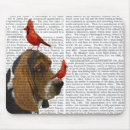 Search for basset hound mousepads Flowers
