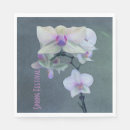 Search for purple orchid napkins Tropical