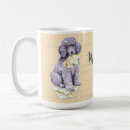 Search for standard poodle mugs Caniche