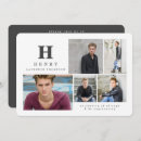 Search for monogram graduation invitations Elegant