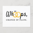 Search for whoops Change of plans