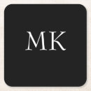 Search for masculine coasters Black and white