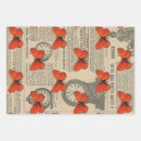 Search for newspaper wrapping paper Decoupage