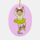 Search for little girl christmas tree decorations Ballerina