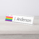 Search for rainbow name plates Lgbtq