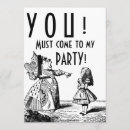 Search for come as you are party invitations Black