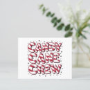 Search for candy cane postcards Santa