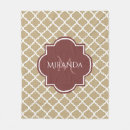 Search for moroccan quatrefoil pattern blankets Stylish
