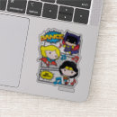 Search for chibi super heroes stickers Justice league