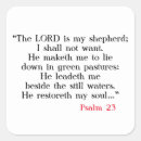 Search for psalm 23 stickers Christian