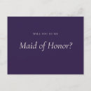 Search for you design invitations Maid of honour