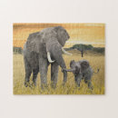 Search for elephant family puzzles Landscape
