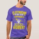 Search for sparky electrician tshirts Electrical