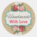 Search for vintage lace stickers Burlap and lace