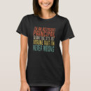 Search for assistant principal tshirts Time