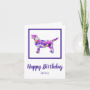 Search for laboratory birthday cards Purple