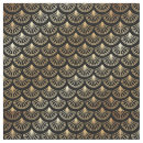 Search for black and gold art deco fabric Vintage