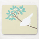 Search for white bird mousepads Birds