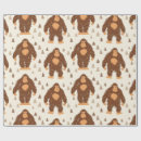 Search for bigfoot wrapping paper Birthday