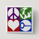 Search for obama campaign badges President