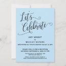 Search for baby blue wedding invitations Calligraphy