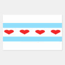 Search for chicago flag stickers Stars