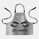Search for silver aprons Girly