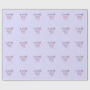 Search for mauve wrapping paper Calligraphy typography elegant romantic